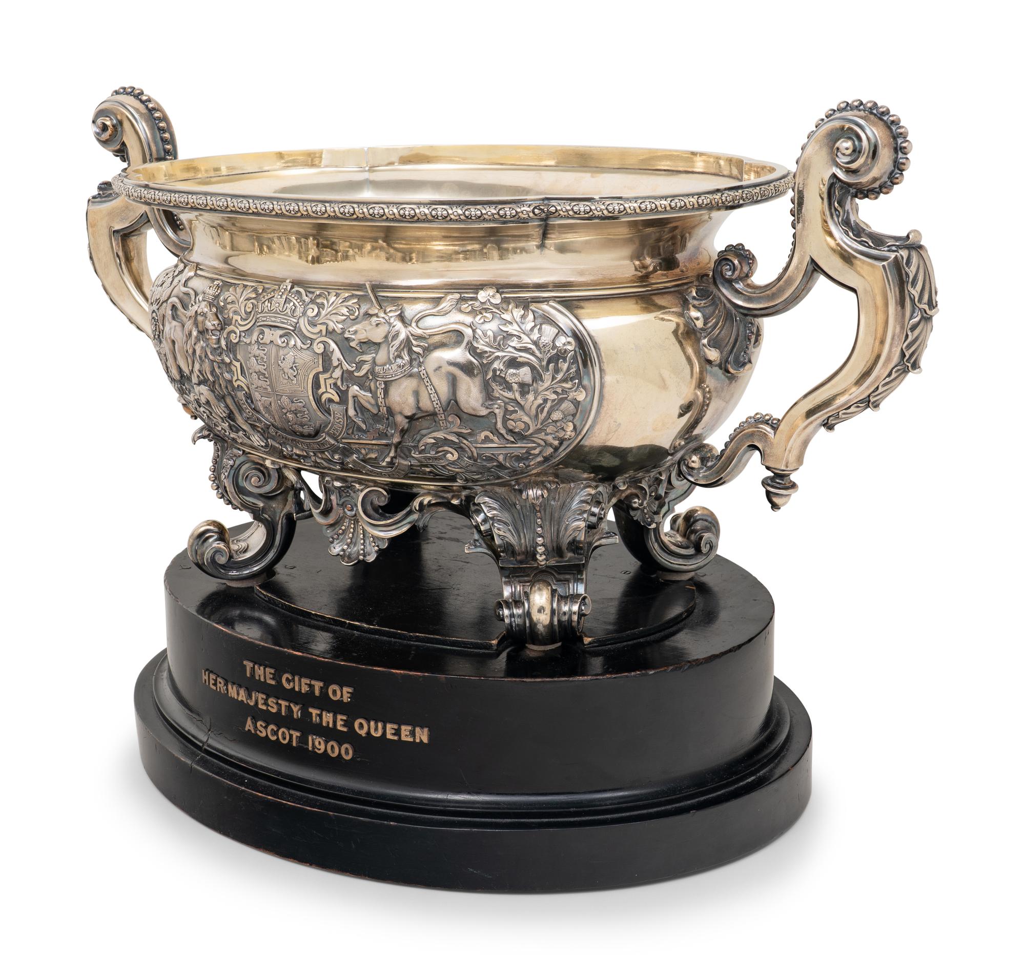 The 1900 Queen's Vase Silver-Gilt Racing Trophy