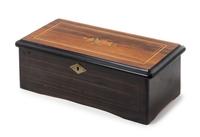 A Swiss Cylinder Music Box Width 14 1/4 inches. — LATE 19TH CENTURY
