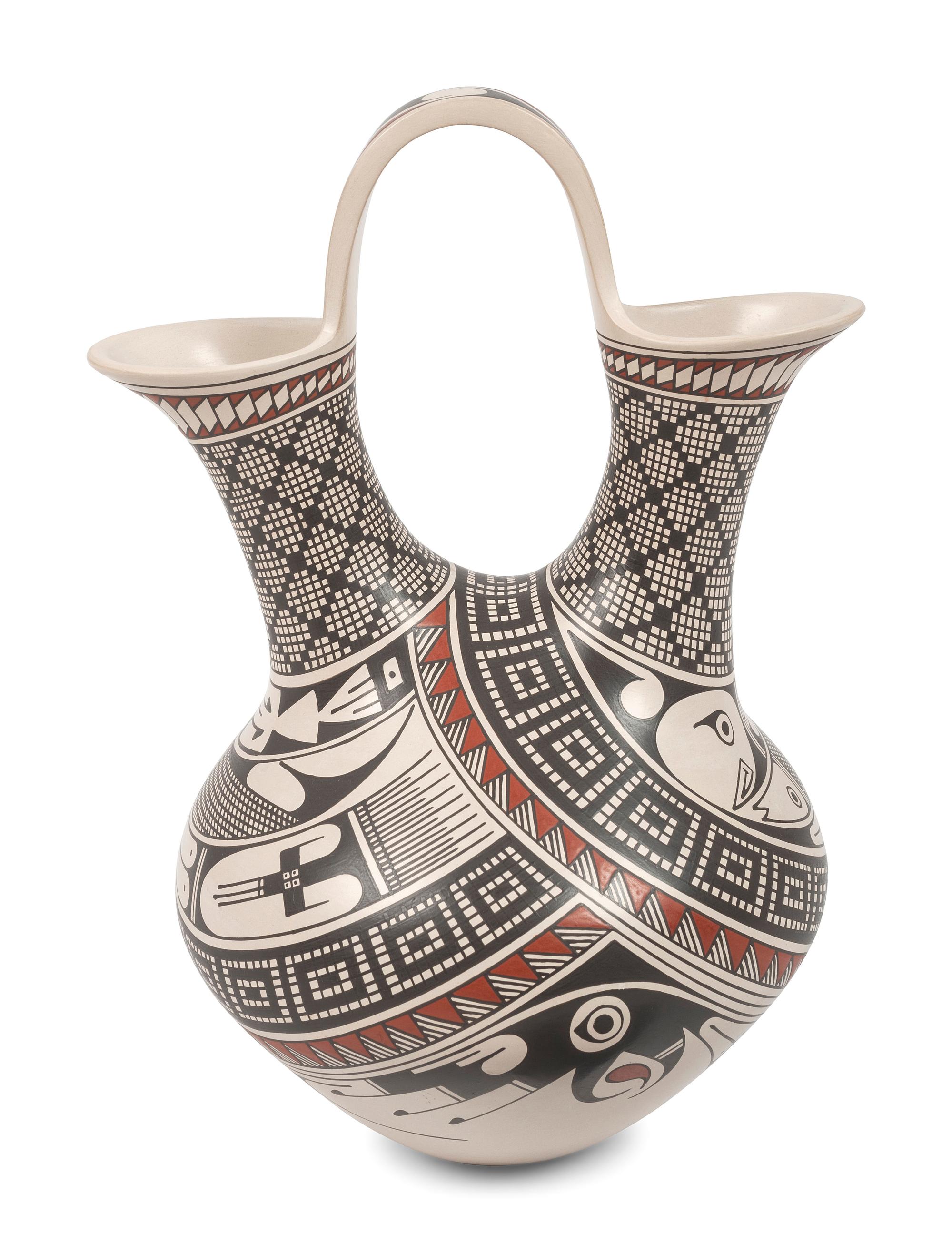 Pottery Wedding Vase