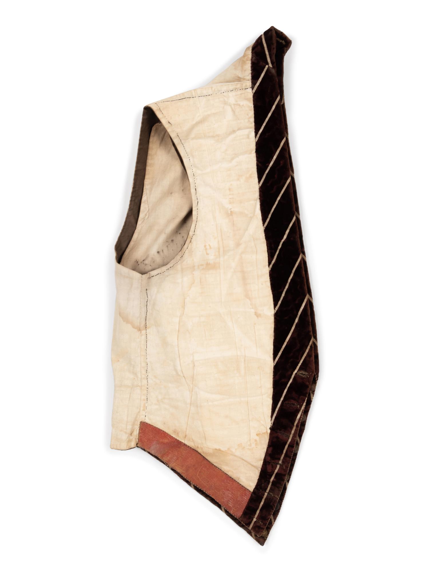 Four Men's 19th Century Waistcoats/Vests, 1850-70