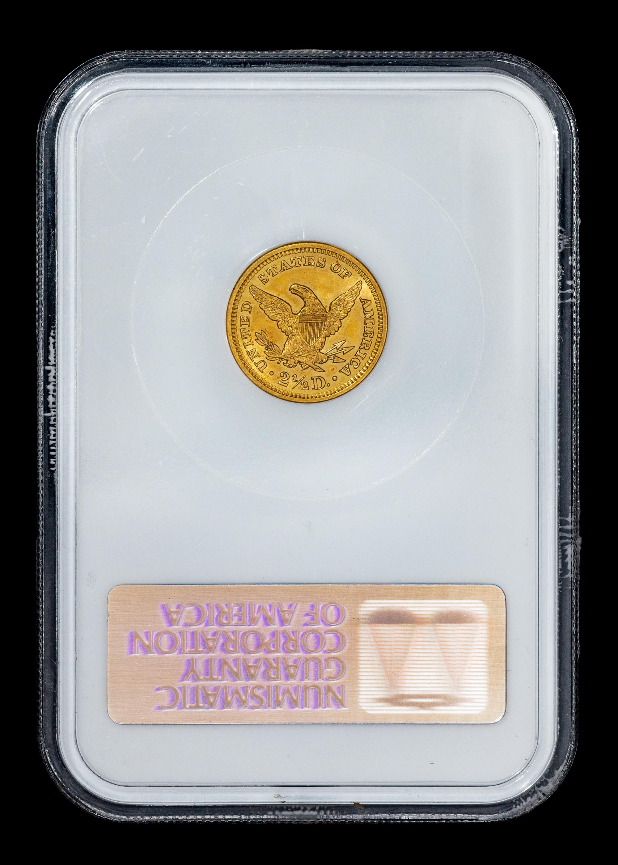 A United States 1907 Liberty Head $2.50 Gold Coin