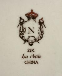 A Set of Twelve Napoleonic Porcelain Plates
