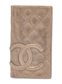 Chanel, Bronze Leather Cambon Wallet