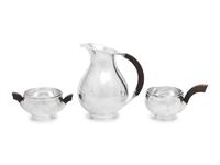 Three Danish Silver Table Articles