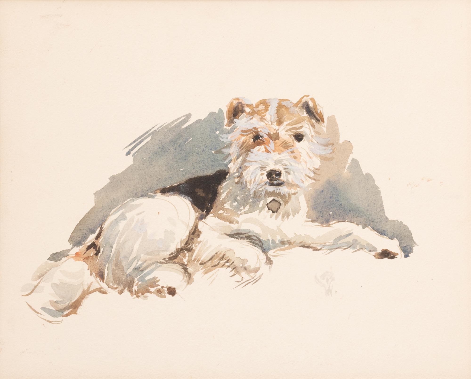 A Group of Four Watercolors