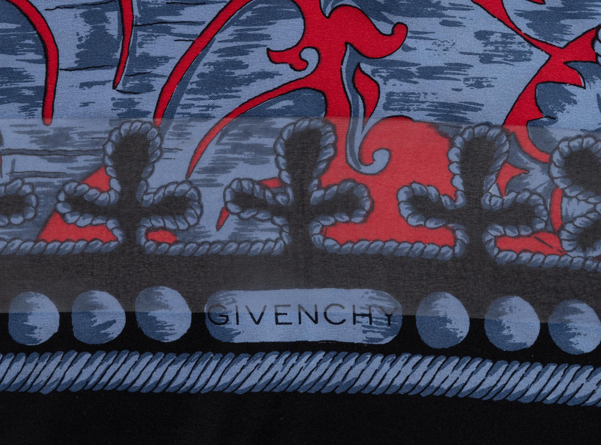 Five Designer Scarves: Louis Vuitton, Givenchy, Gucci, Chanel, Emilio Pucci