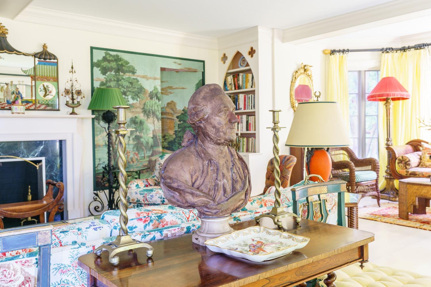 A French Terracotta Bust of a Gentleman