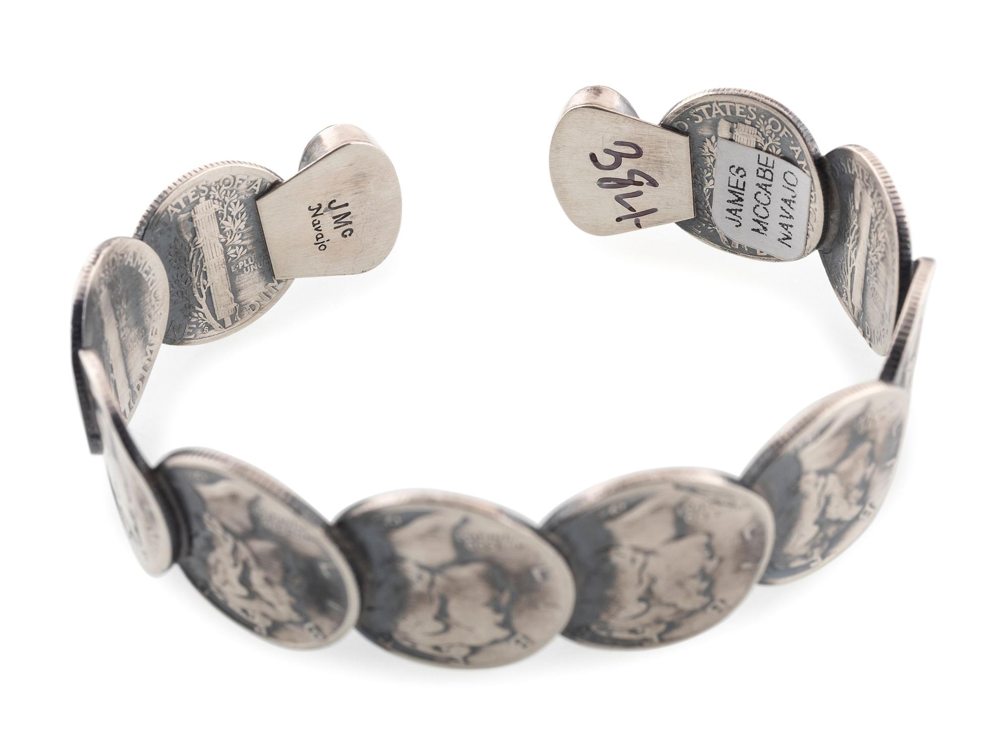 Navajo and Mexican Silver Cuff Bracelets