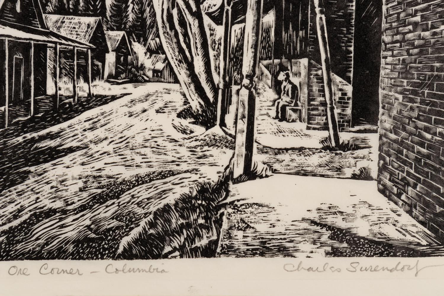 A pair of prints ( House in new Orleans; Pay Ore Corner )