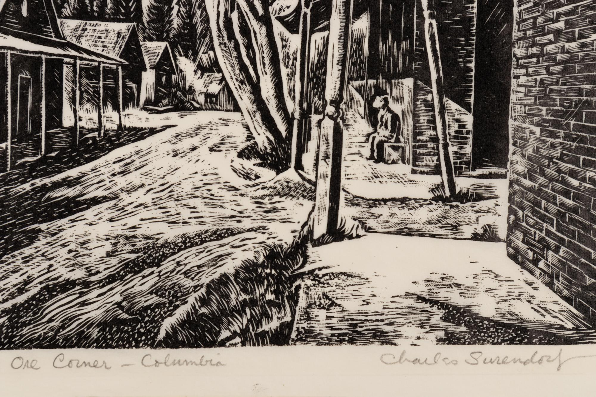 A pair of prints ( House in new Orleans; Pay Ore Corner )