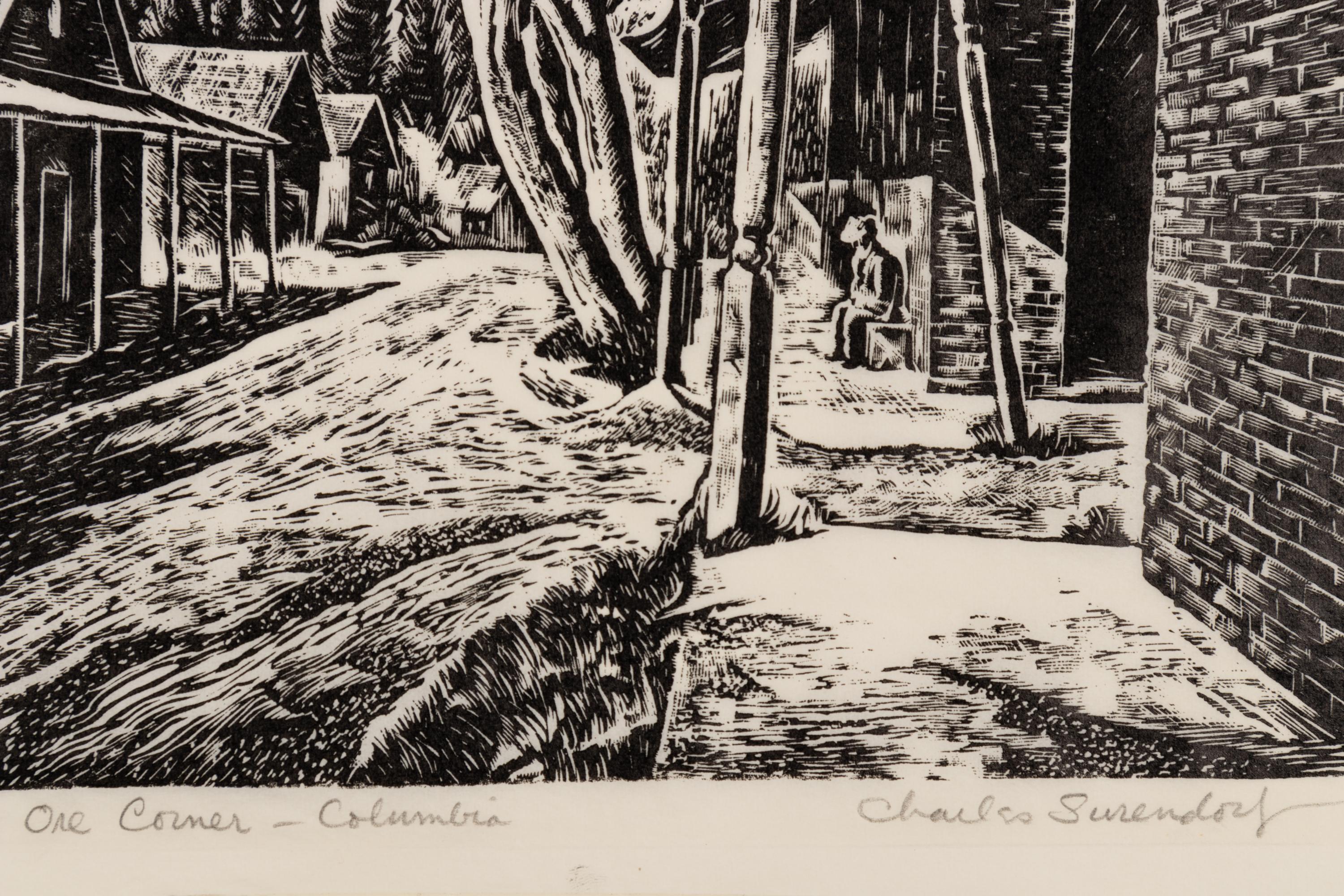 A pair of prints ( House in new Orleans; Pay Ore Corner )