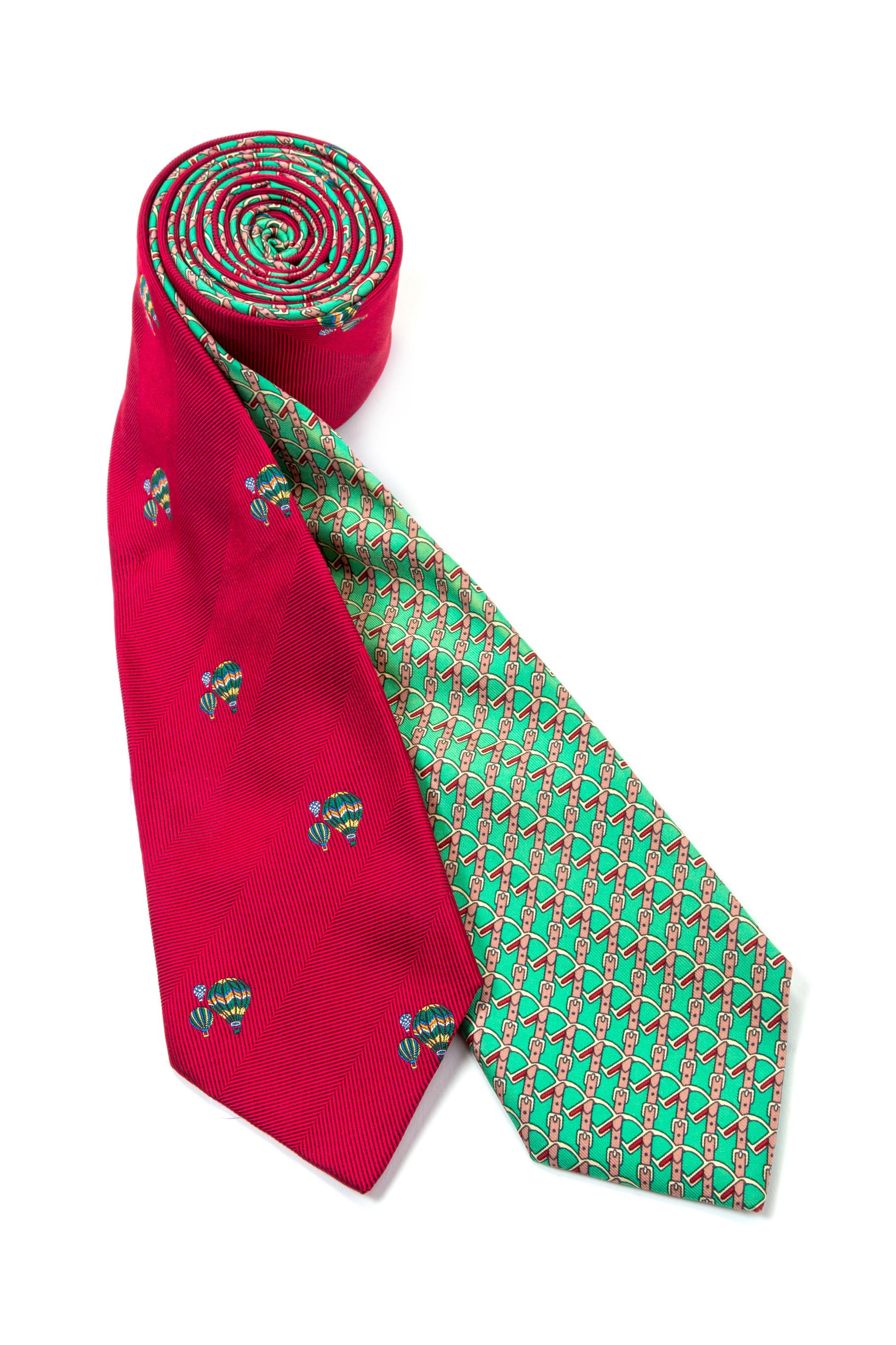 A Pair of Hermès Ties,