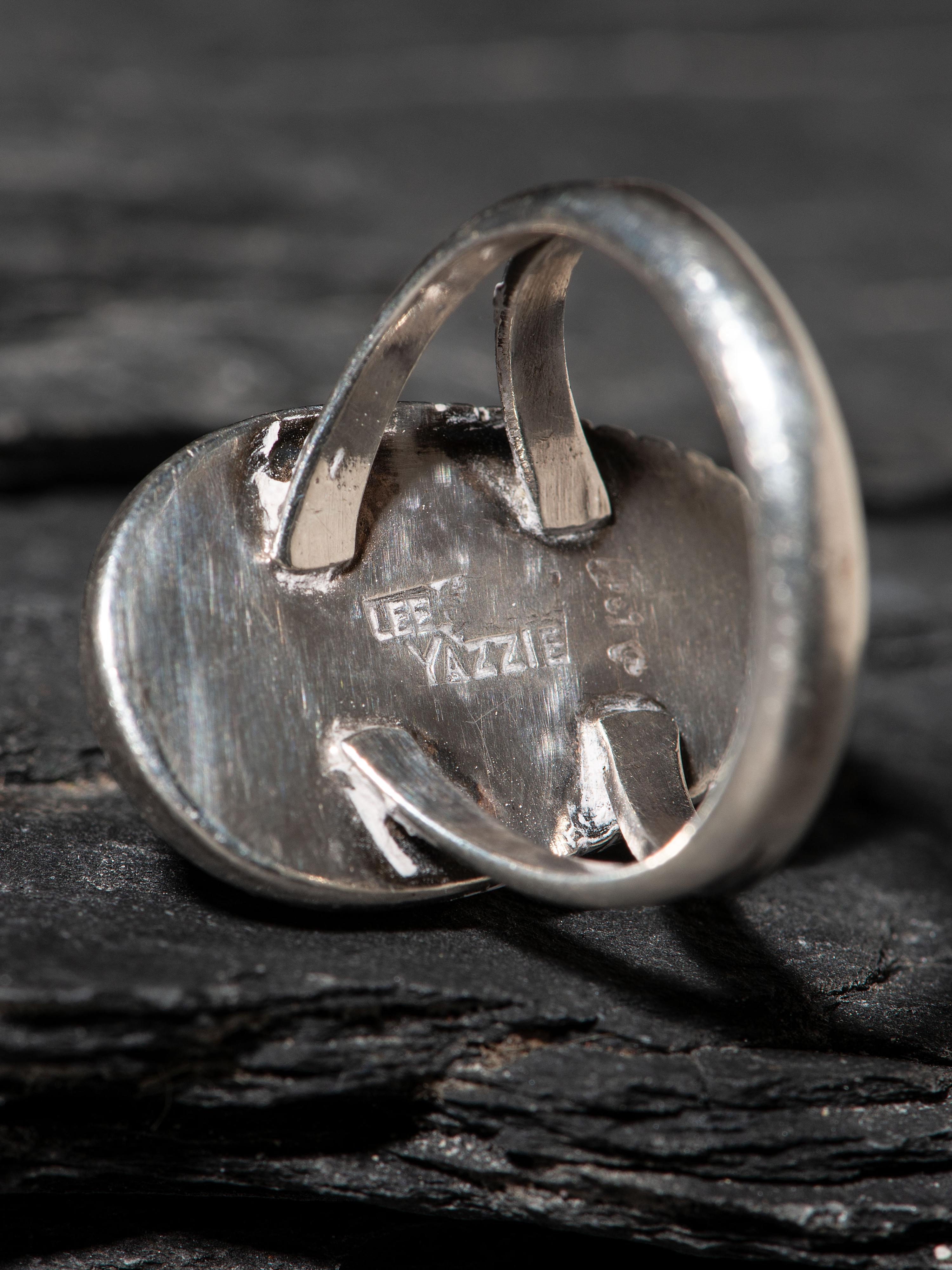 Silver and Turquoise Ring
