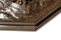 Jean-Baptiste Carpeaux (French, 1827-1875) | 19th Century | Le jeune pêcheur à la coquille | bronze | signed JB Carpeaux and with Propriété Carpeaux stamp | Height 35 1/2 x width 15 5/8 x depth 18 5/8 inches.