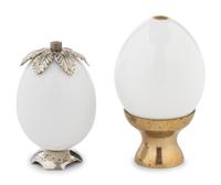 Two Russian Porcelain Easter Eggs