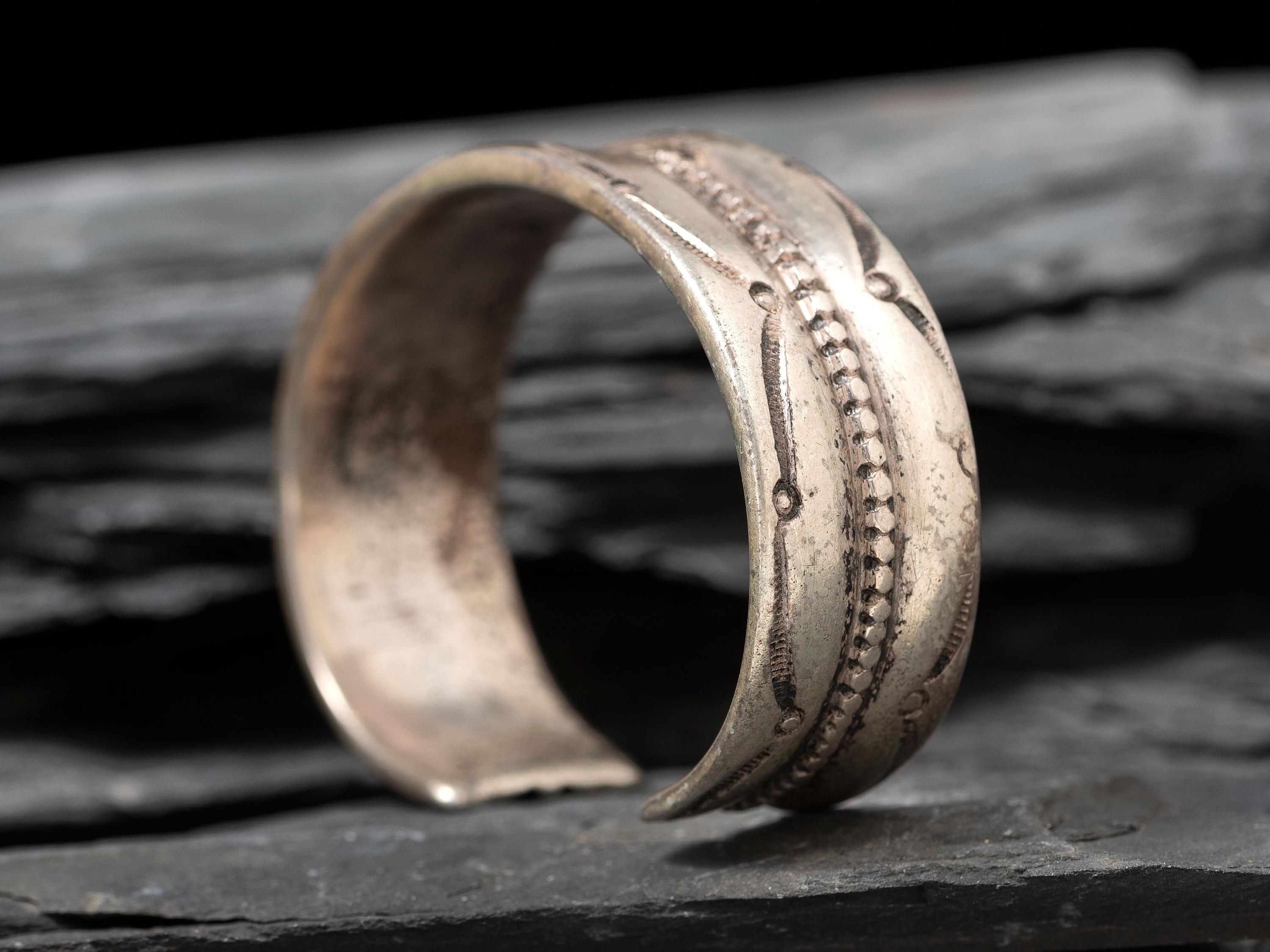Navajo Ingot Cuff Bracelet, Collected by Hoffman Birney (1891-1958)