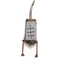 Northern Plains Beaded Whetstone Case