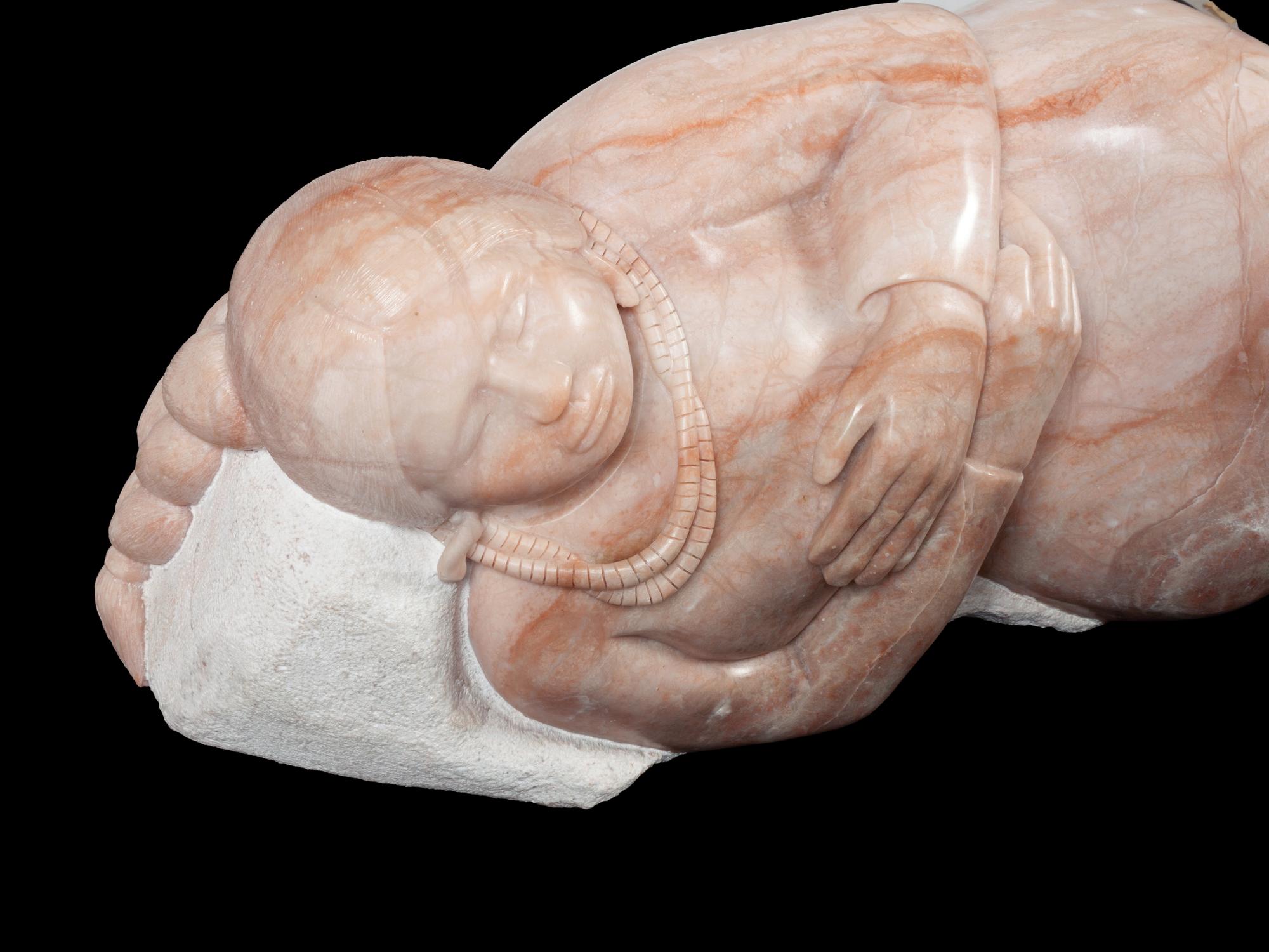Large Reclining Woman with Braid