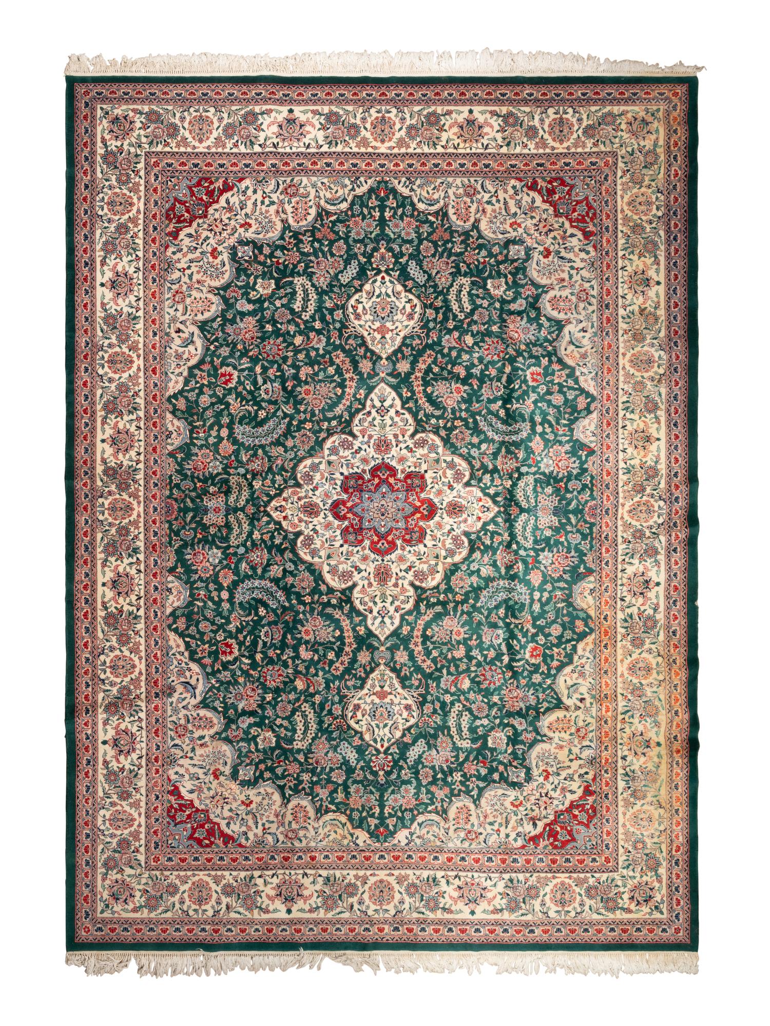 A Tabriz Wool Rug