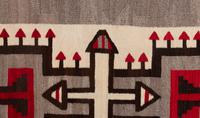 Navajo Storm Pattern Weaving / Rug