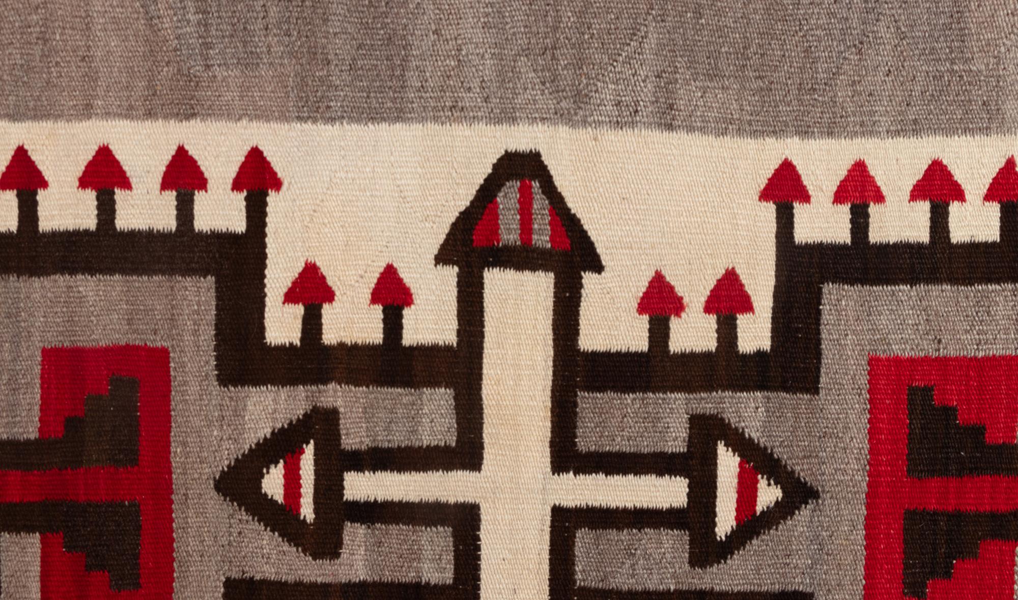 Navajo Storm Pattern Weaving / Rug