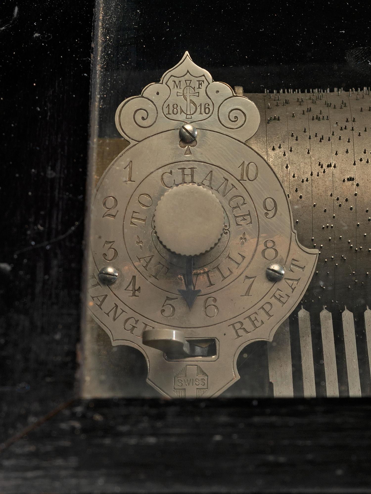 A Swiss Cylinder Music Box