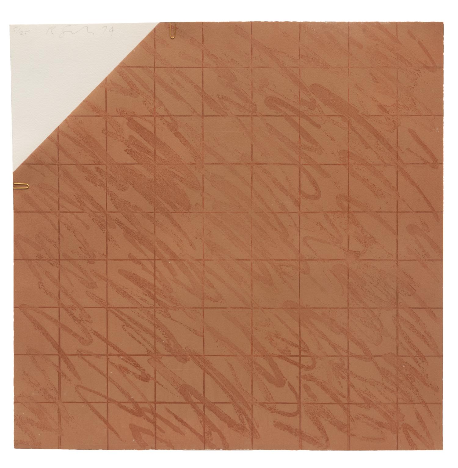 Paper Clip Suite I (suite of five), 1974
