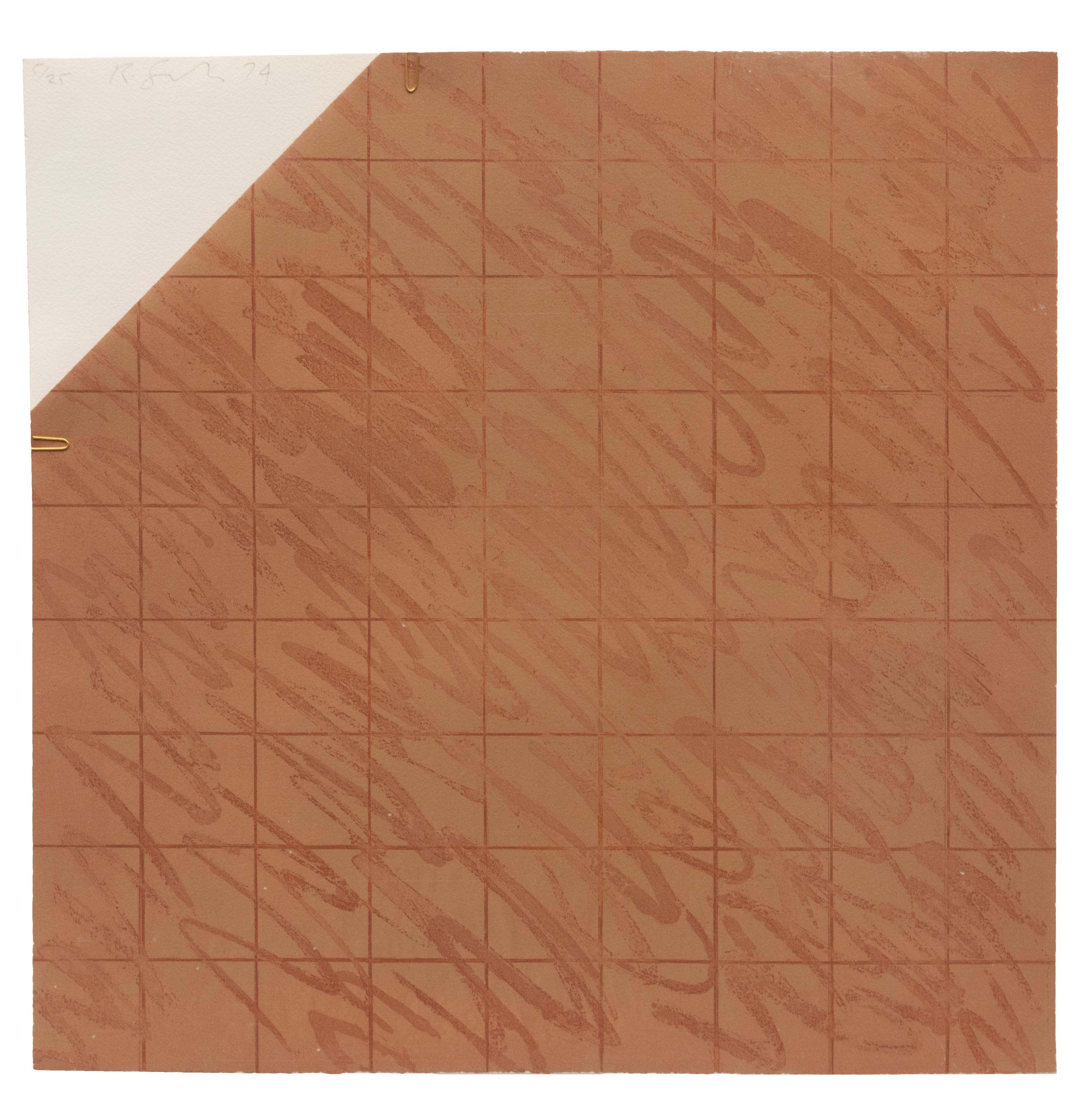 Paper Clip Suite I (suite of five), 1974