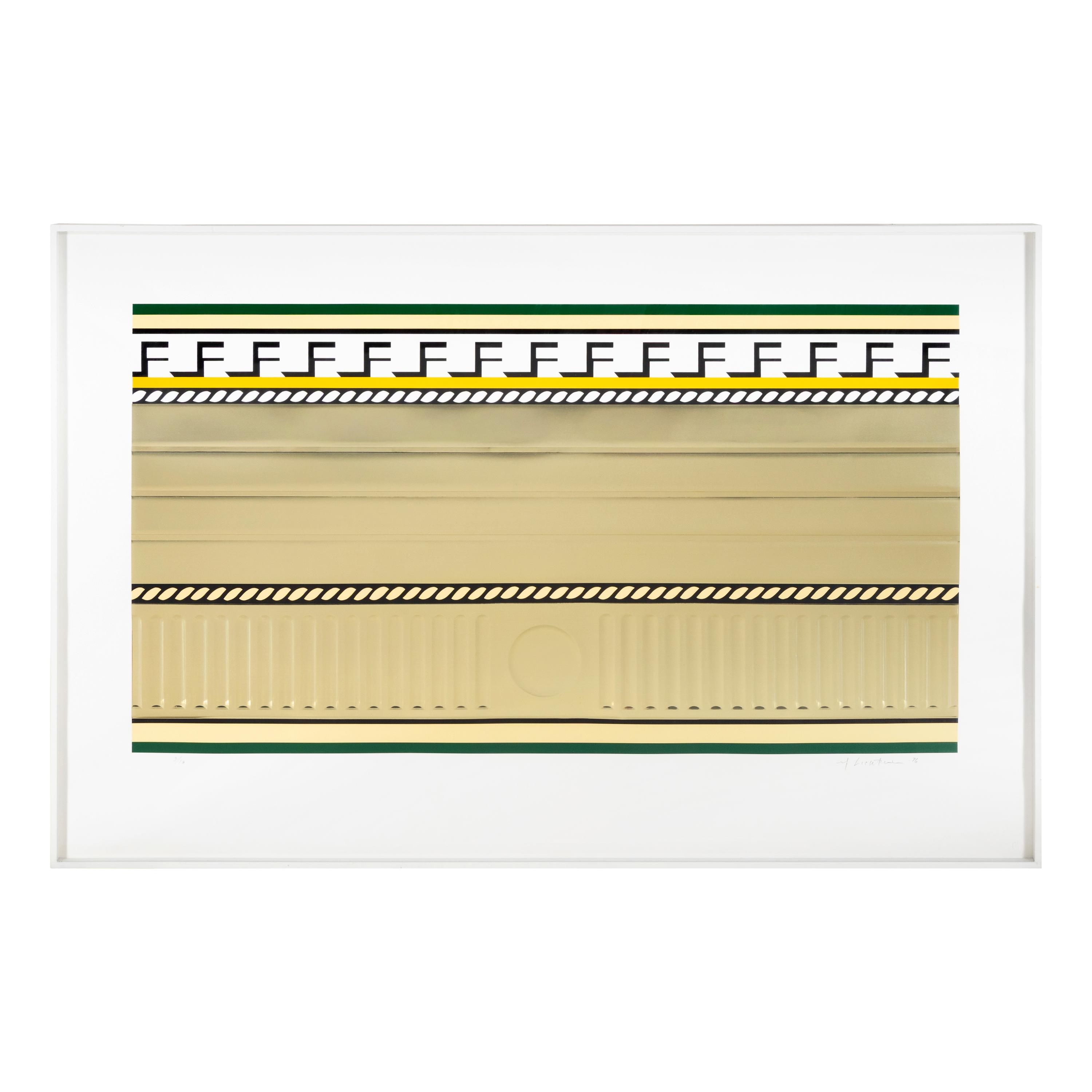 Roy Lichtenstein (American, 1923-1997) — Entablature III (from the Entablature Series ), 1976
