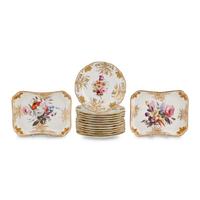 A Coalport Porcelain Dessert Service