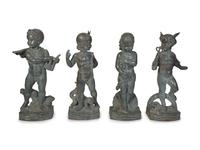 Four Works from The Childhood of Gods Series: Mercury , Venus , Apollo and Diana