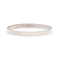 HERMÈS, WHITE GOLD AND DIAMOND 'KELLY' BANGLE BRACELET