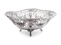 A Continental Silver Basket