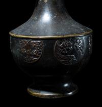 Two Japanese Bronze Articles