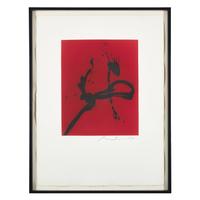 Robert Motherwell (American, 1915-1991) — Gesture IV (State I) , 1977