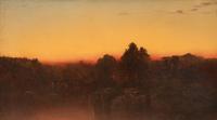 Crepuscule (Lake Landscape)