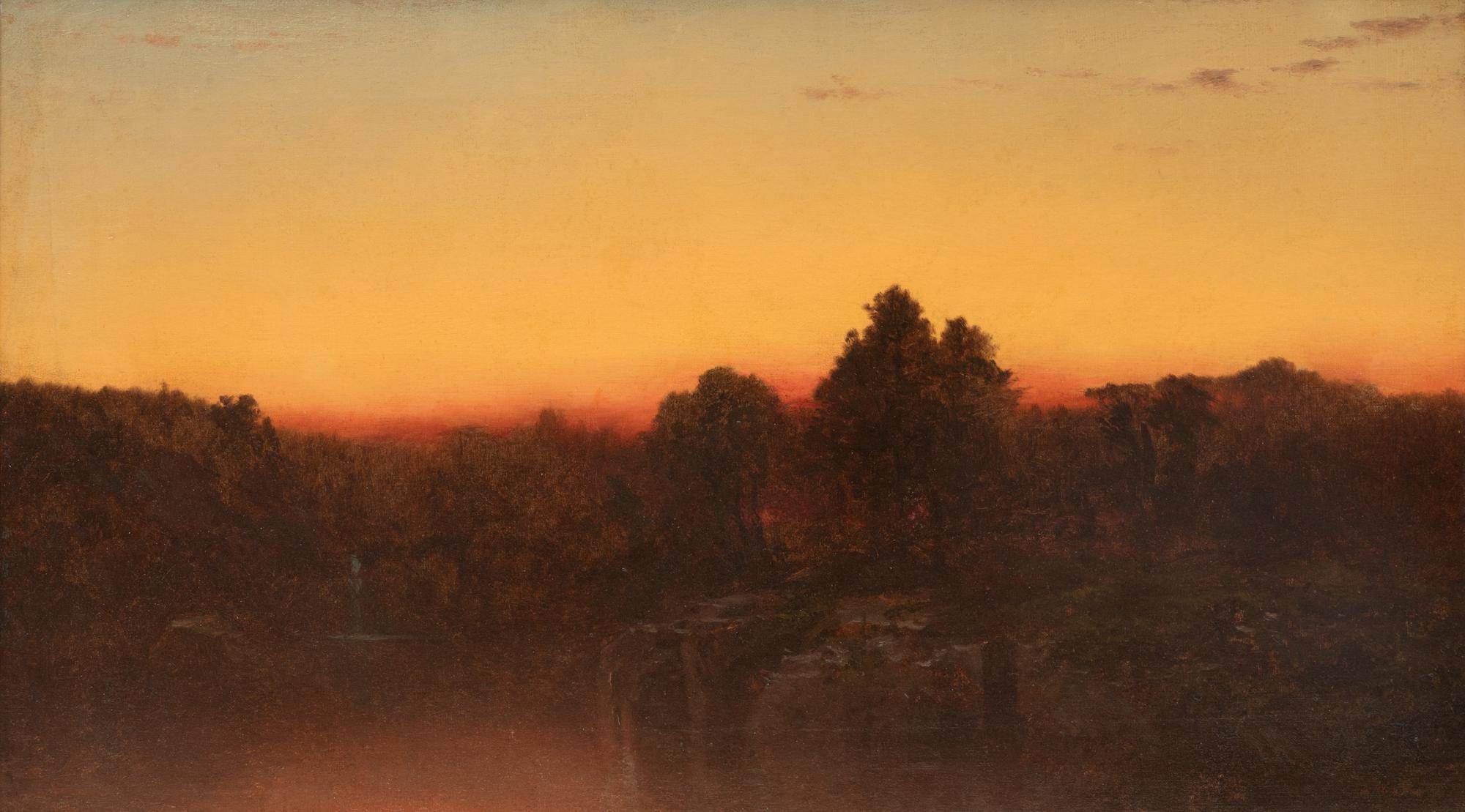 Crepuscule (Lake Landscape)
