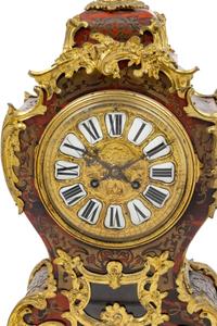 An Assembled Napoleon III Style Gilt Bronze Mounted Boulle Marquetry Clock Garniture