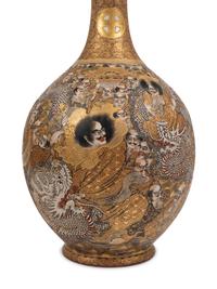 Two Pairs of Satsuma Porcelain Vases