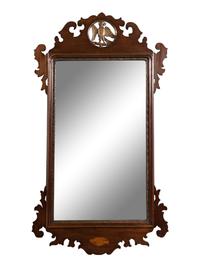 A George III Mahogany Mirror