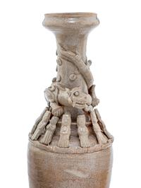 Four Chinese Pottery Funerary Vases
