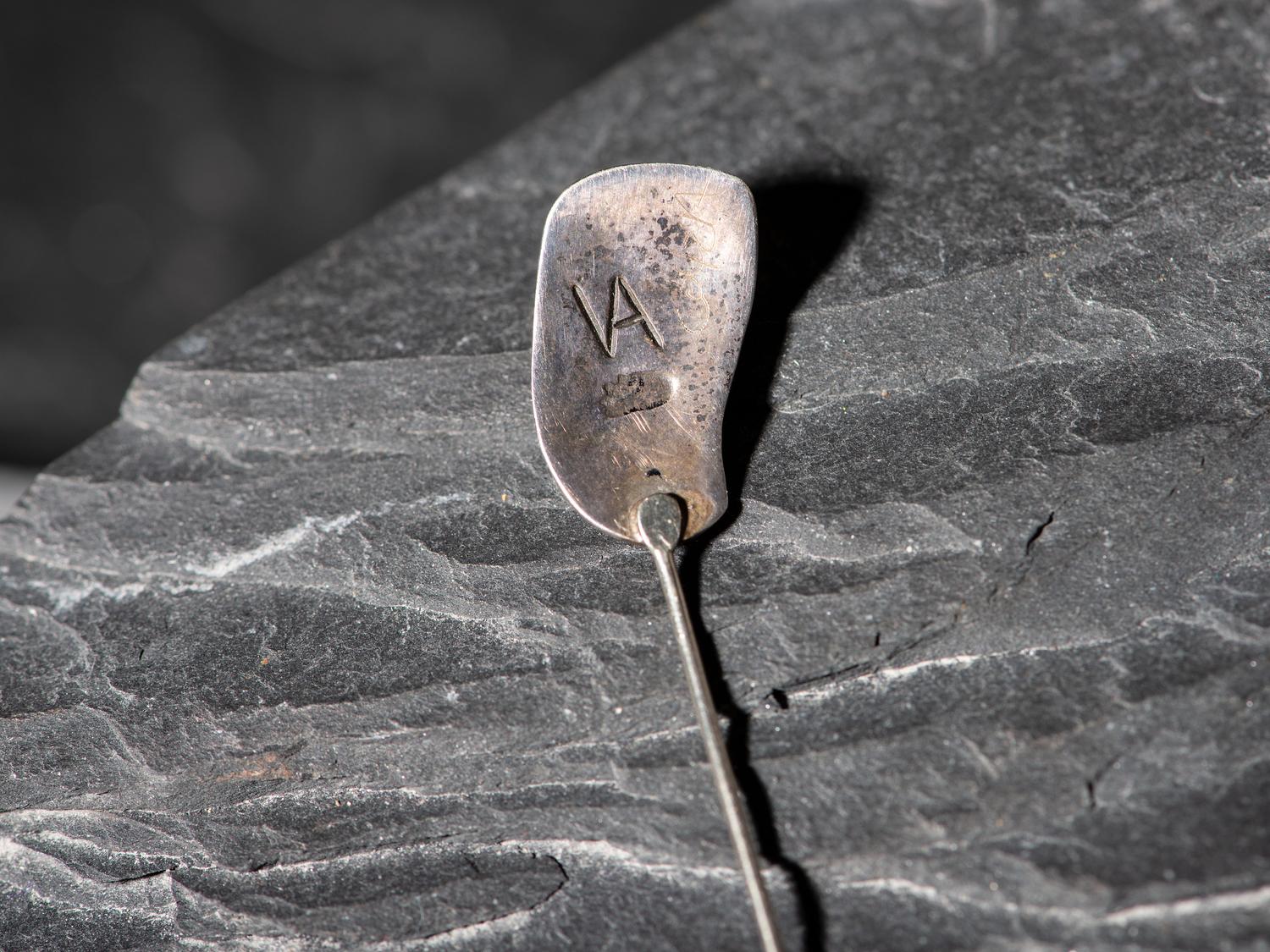 Silver and Turquoise Ketoh Concha AND Hat Pin