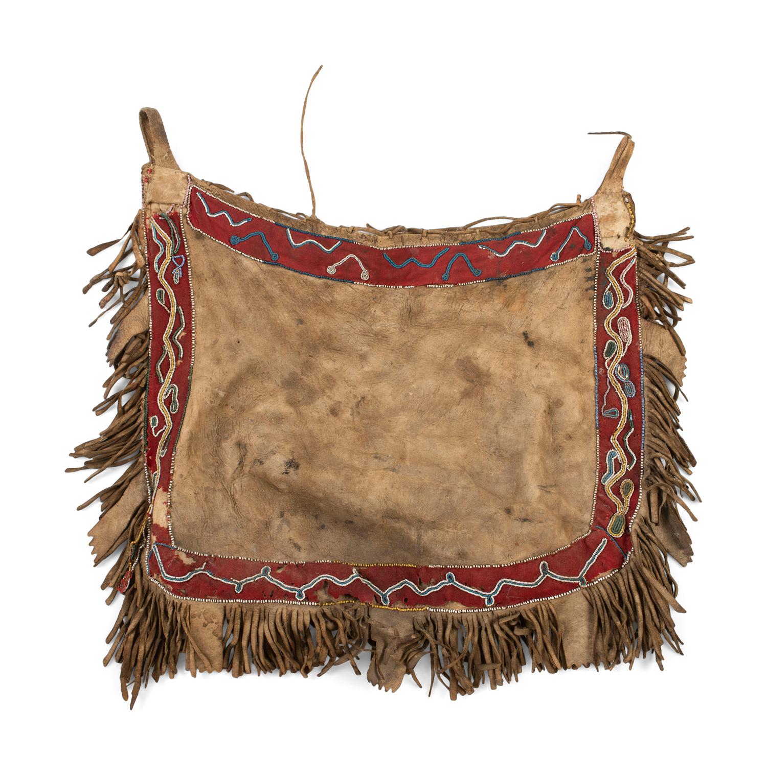 Athapaskan Beaded Hide Sled Bag