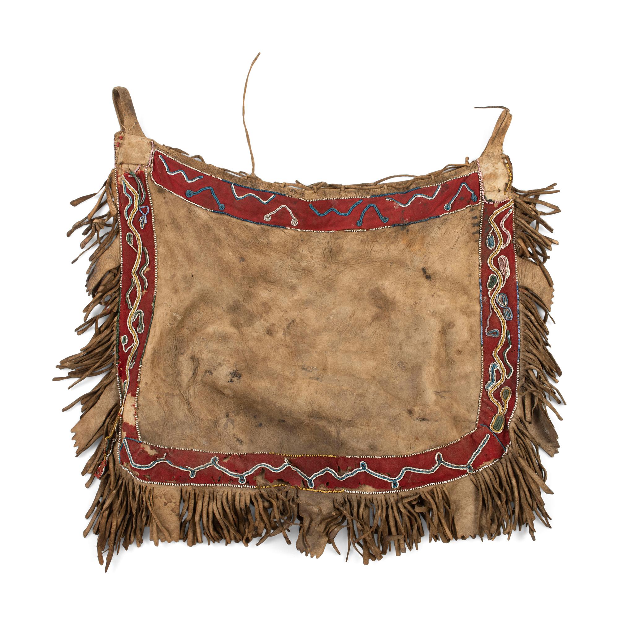 Athapaskan Beaded Hide Sled Bag