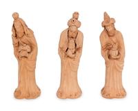 Three Terracotta Figures of Three Wise Men