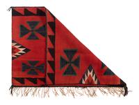 Navajo Single Saddle Blanket [Rug]