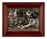 A Group of Six Photographs Depicting Mike Ditka as Chicago Bears Player Formerly Displayed at Mike Ditka’s Restaurant