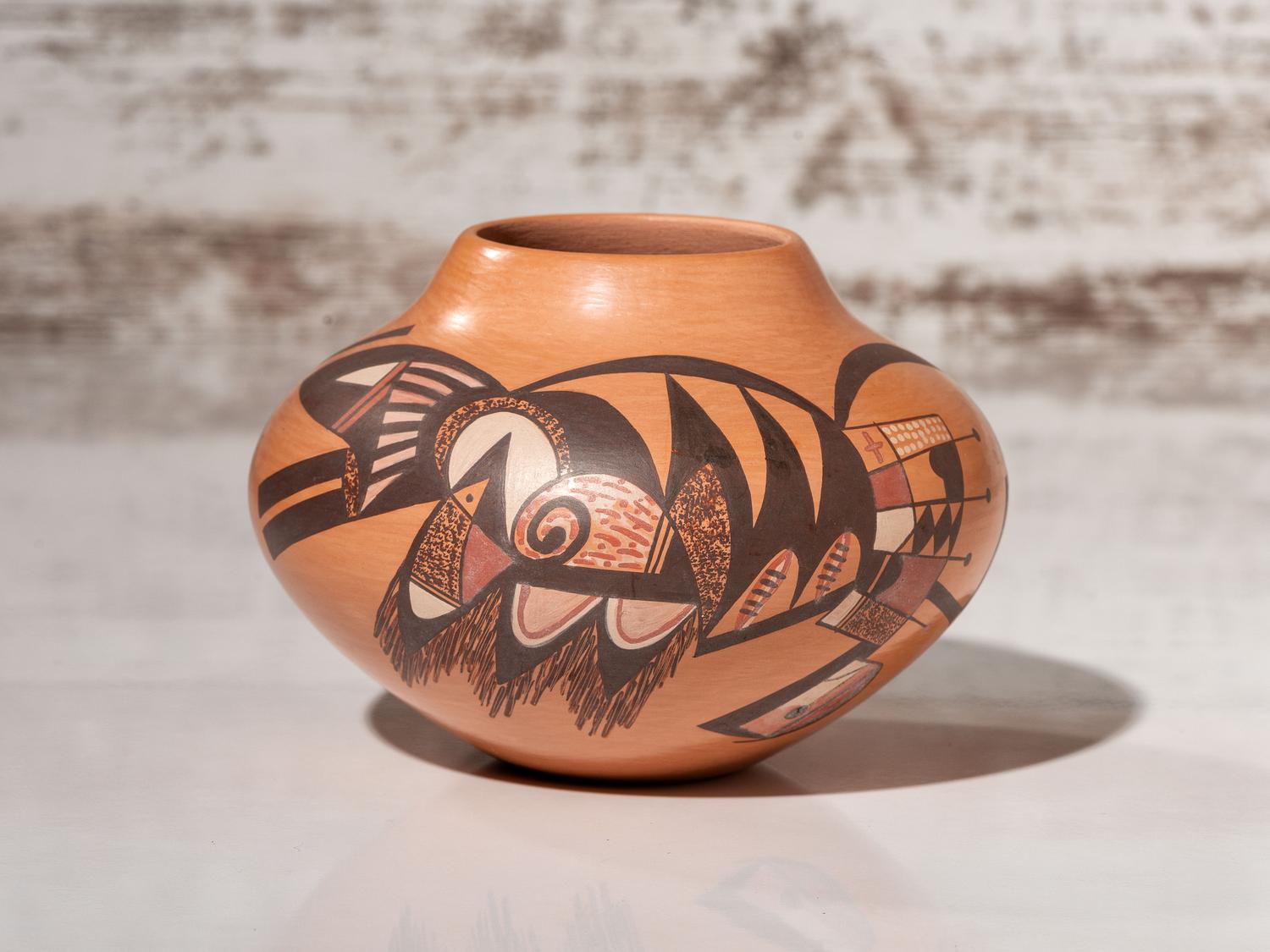 Polychrome Pottery Jar