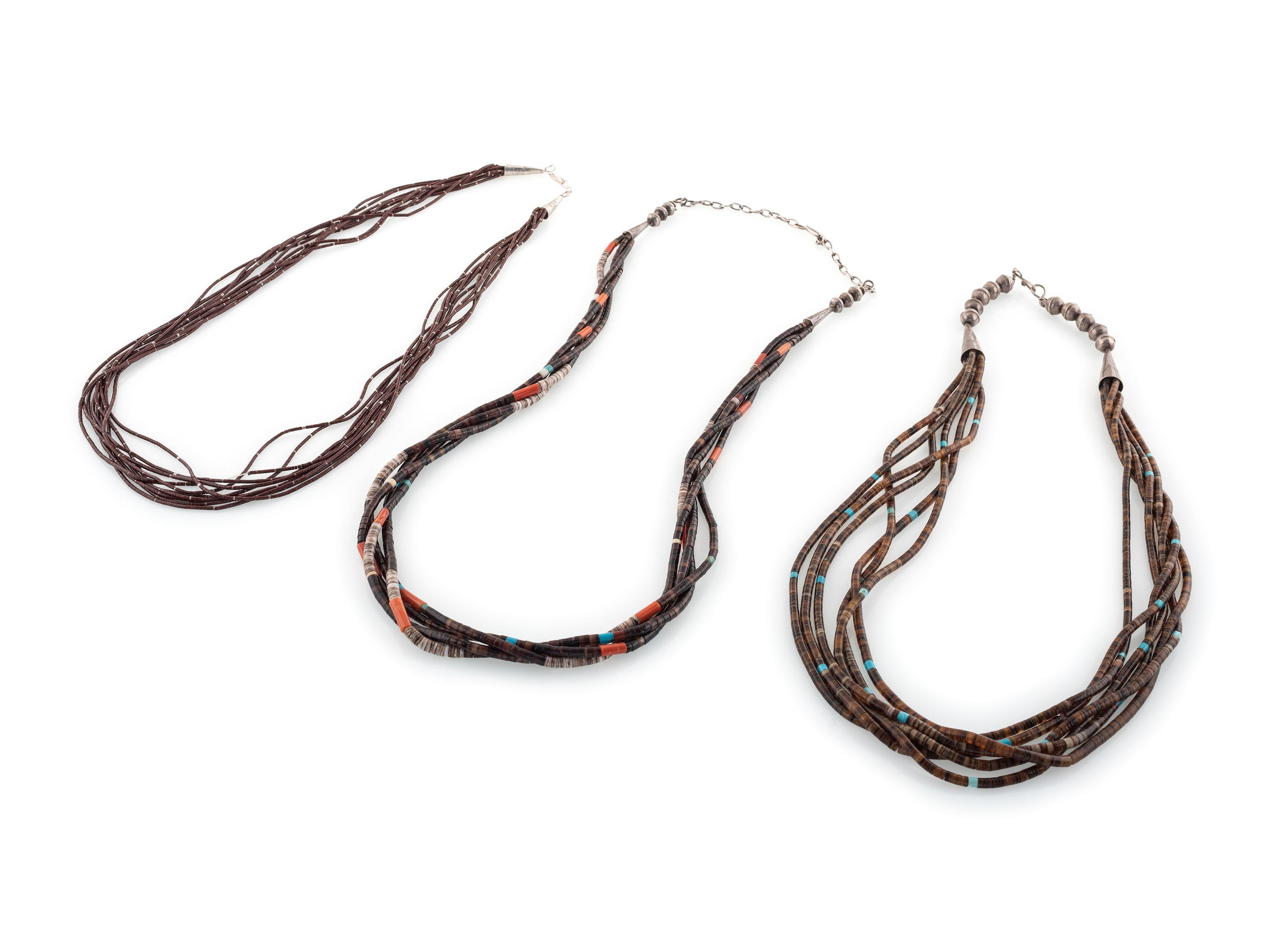 Pueblo Multi-strand Heishi Necklaces