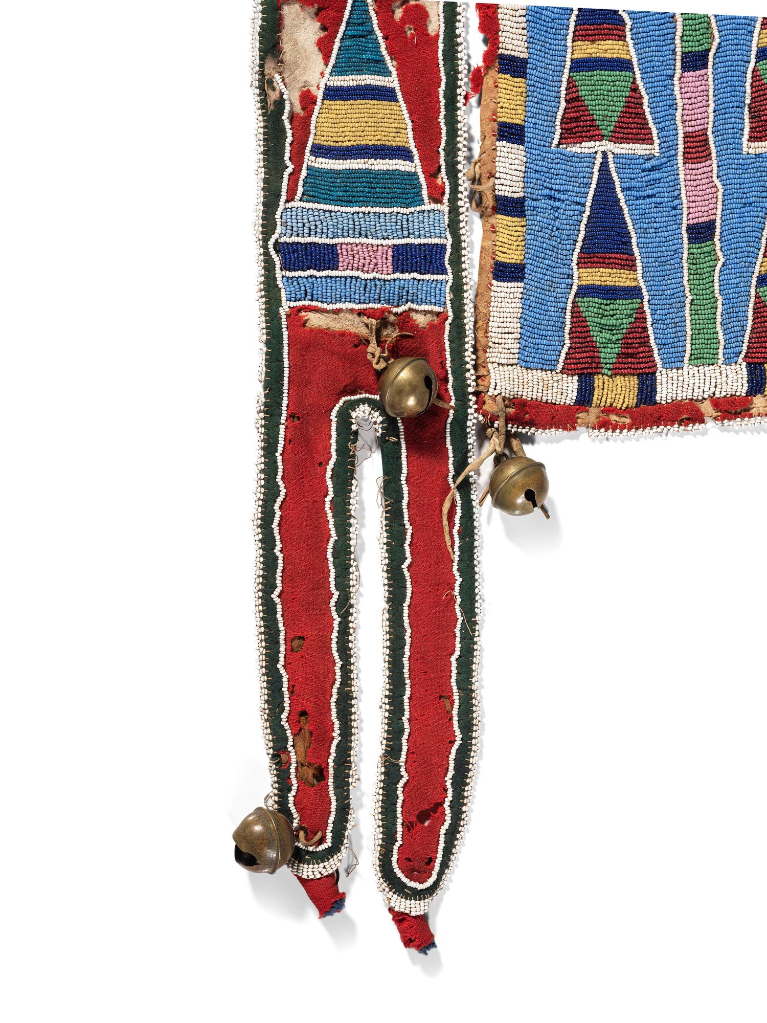 Apsáalooke [Crow] Beaded Hide Martingale
